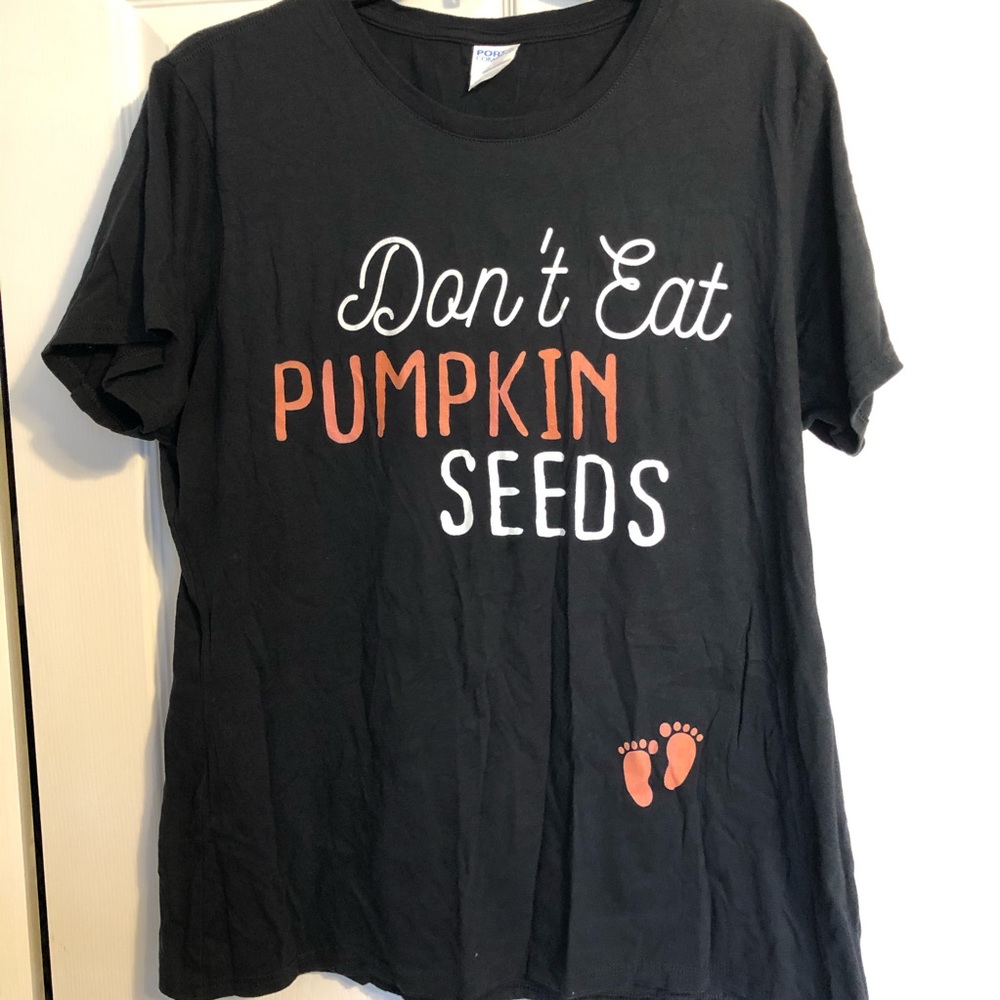 Halloween/Fall maternity t-shirt